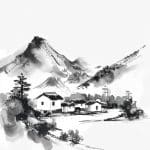 Village in Mist